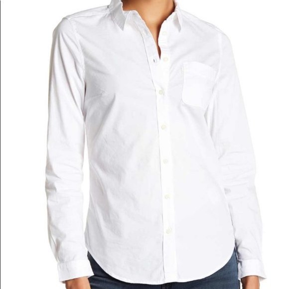 Levi's Tops - Levi’s 100% Original's White button up Shirt long sleeves HP❤️